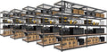 HOMEDANT 5 Tier Storage Shelves Adjustable Laminated Boltless Garage Metal by TheBestOrganizingSolution