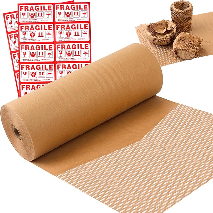 Honeycomb Packing Paper 15" Width X 200 FT by LuckyGuard