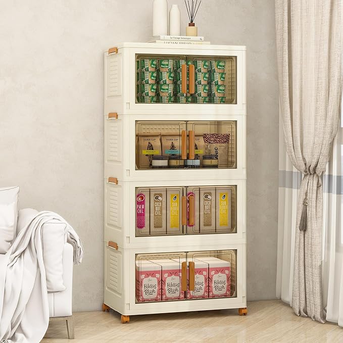 Plastic Stackable Storage Bins - Image 4