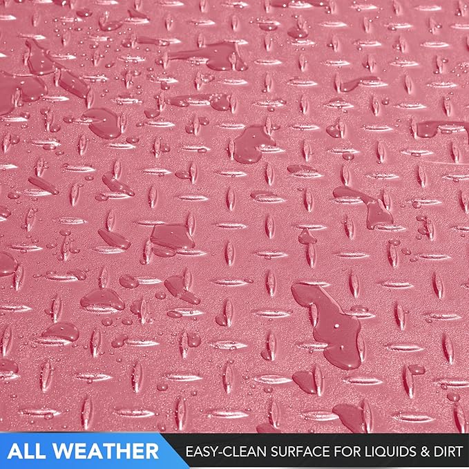 PIC AUTO Heavy Duty Rubber Trunk Cargo Liner Floor Mats, Trimmable to Fit - Image 6
