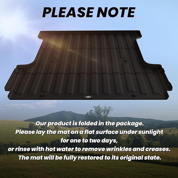 LASFIT 5.5ft Bed Mat for Ford F-150 2015-2023| F150 Lightning 2022 2023 67.1" - Image 5