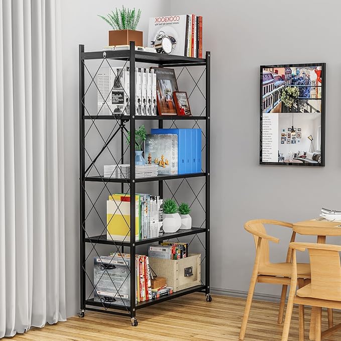 Lifetime Home 5-Tier Foldable Storage Shelf - Image 7