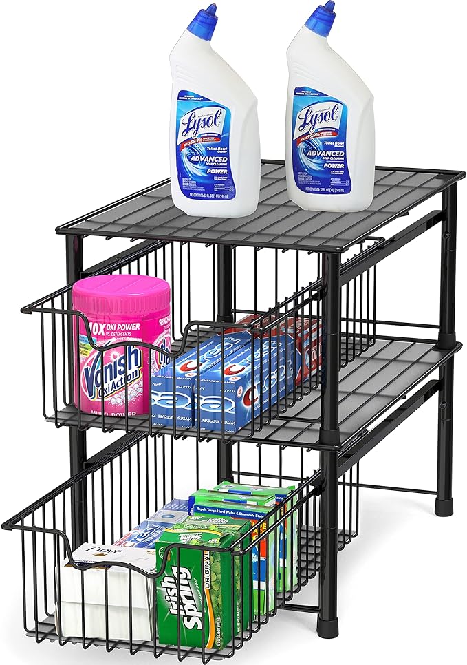 Simple Houseware Stackable Basket Drawer - Image 4