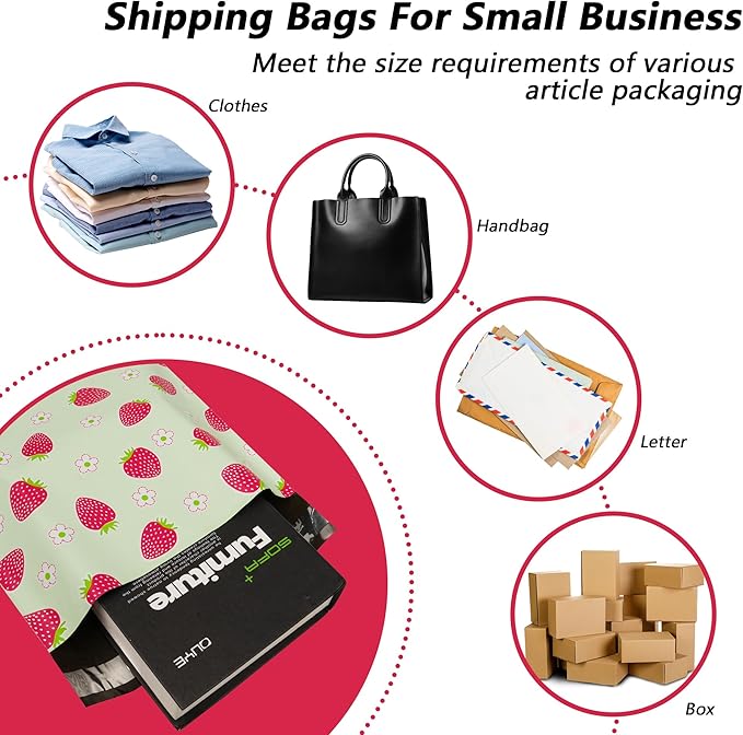 Poly Mailers 12x15.5 Inch 50 Pcs - Image 5