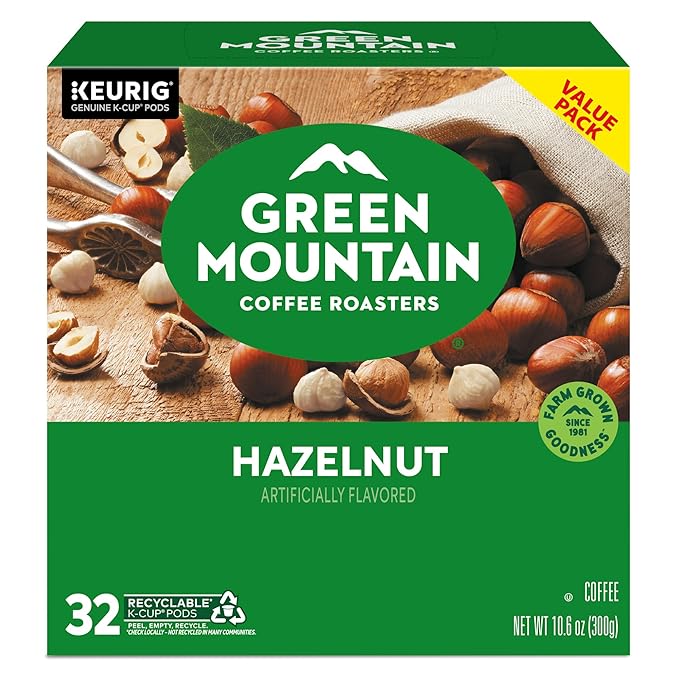 Green Mountain Coffee Roasters Hazelnut Keurig Single-Serve K-Cup Pods - Image 15