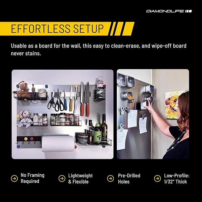 24"x24" - Magnetic Board - Memo & Vision Board - Image 4