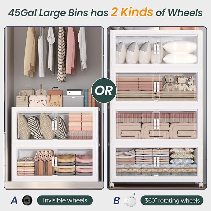 135Gal Stackable Storage Bins - Image 7