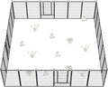FXW Garden Fence Outdoor for The Yard – 45in x 54.7ft Heavy Duty Metal Animal by FXW