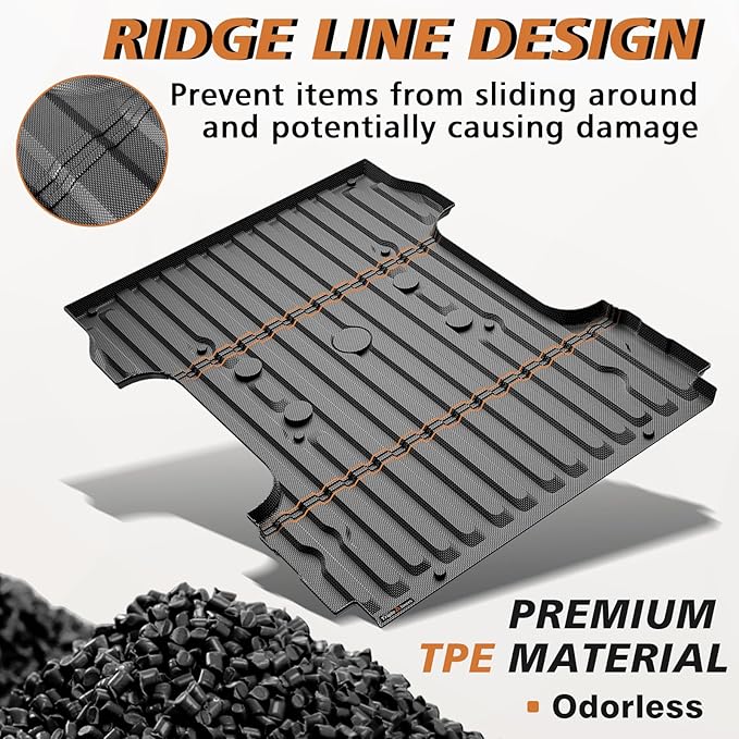 TripleAliners Truck Bed Mat Compatible - Image 2