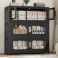 600QT Large Stackable Storage Bins by Atrasee