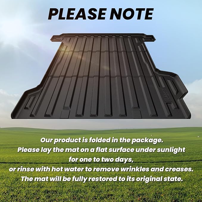 LASFIT Truck Bed Mat for Chevrolet Chevy Silverado EV WT 2024-2026 5.9FT Only - Image 6