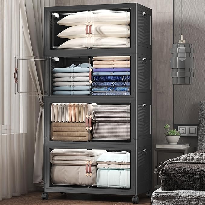 640Qt Stackable Storage Bins by VNVTO