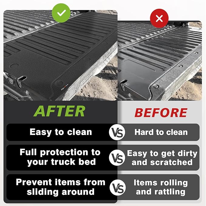 TripleAliners for Tacoma 2024 2025 2026 | Truck Bed Tailgate Mat | Compatible - Image 6