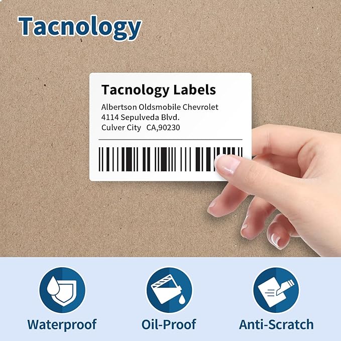 12 Rolls 3" x 2" Direct Thermal Labels - Image 5