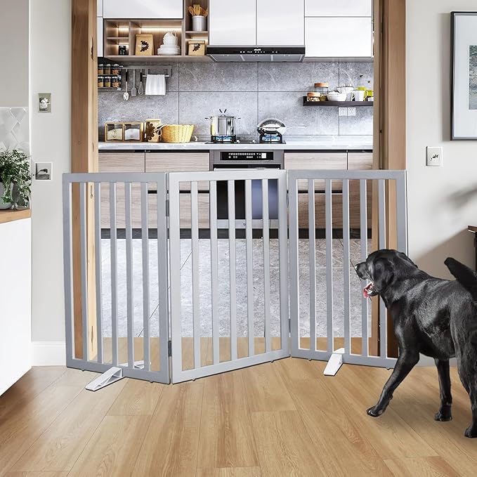 ZJSF Freestanding Indoor Dog Gate - Image 2