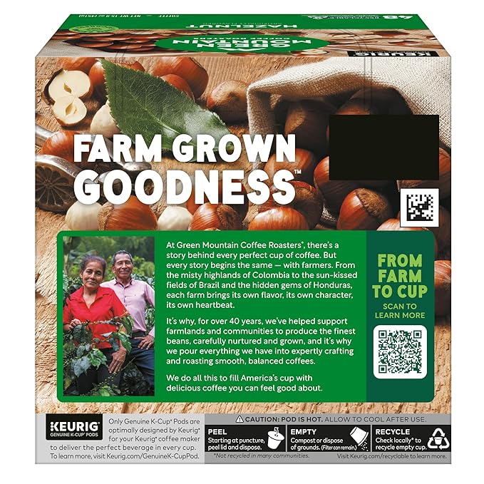 Green Mountain Coffee Roasters Hazelnut Coffee, Keurig Single Serve K-Cup Pods - Image 20