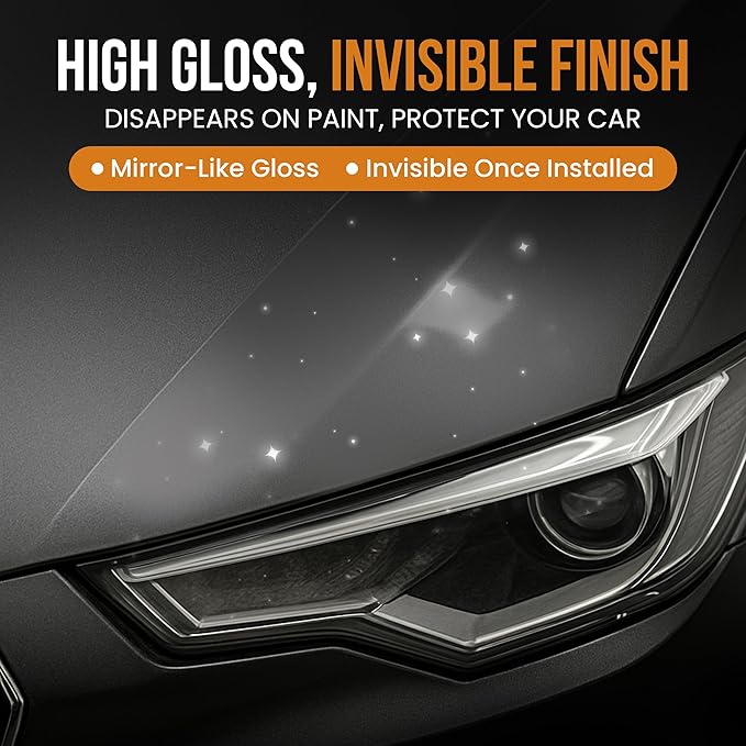 Clear PPF Film for Car – 6" x 50' Roll, 6.5mil TPU Paint Protection Film - Image 3
