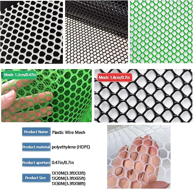 Plastic Wire Mesh Fence, Fencing Chicken Wire Fence - Image 3