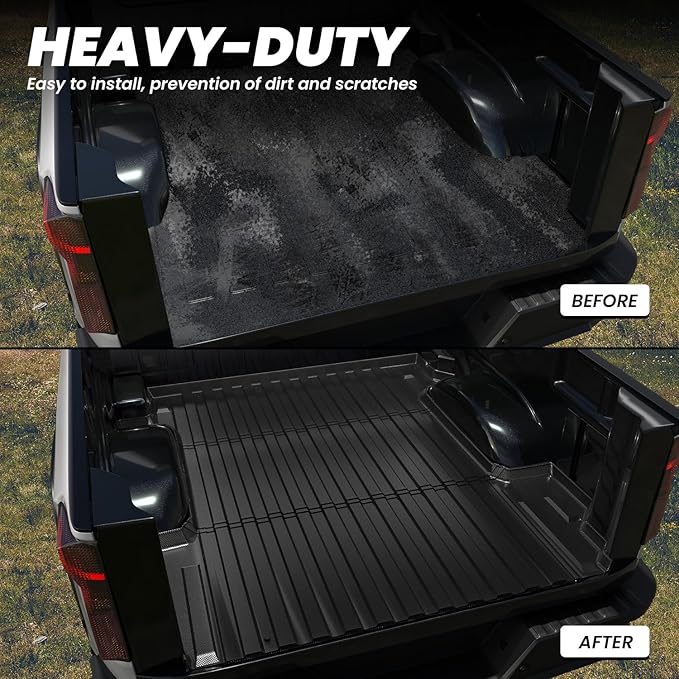 LASFIT Truck Bed Mat 2019-2026 for Chevrolet Chevy Silverado 1500 | GMC Sierra - Image 5
