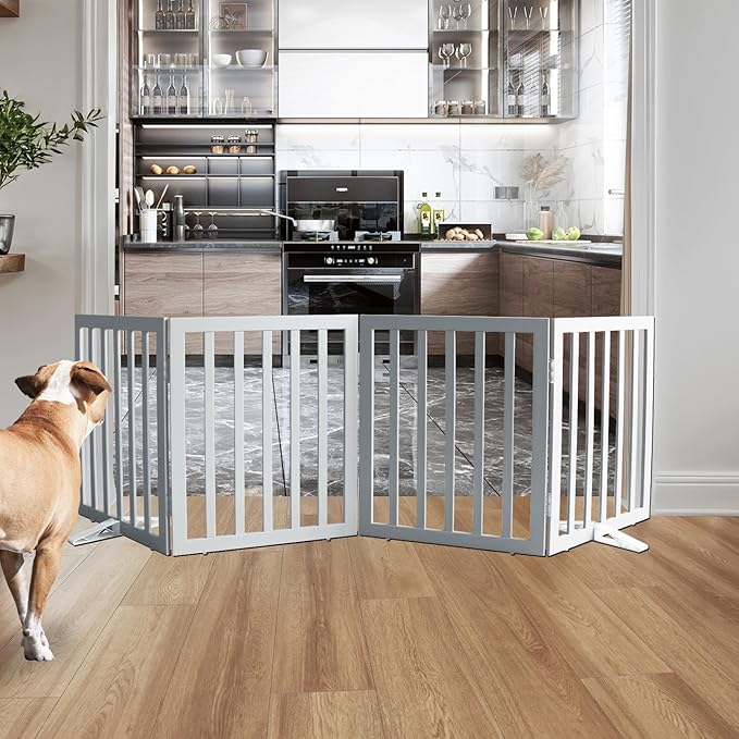 ZJSF Freestanding Indoor Dog Gate - Image 2