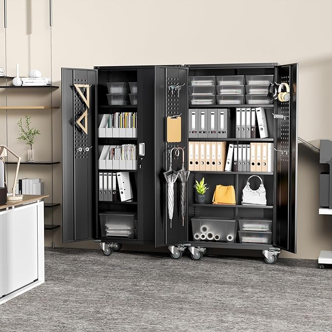 Greenvelly Metal Storage Cabinet - Image 7