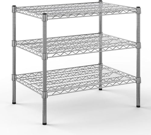 21" Deep x 30" Wide x 27" Height Wire Shelving Kit | 3-Tier | NSF Commercial by Regal+Altair