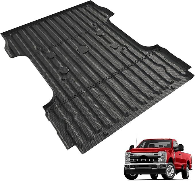 Truck Bed Mat for Ford F250 F350 F450 Super Duty 2017-2026, All Weather Truck by LUMWAY