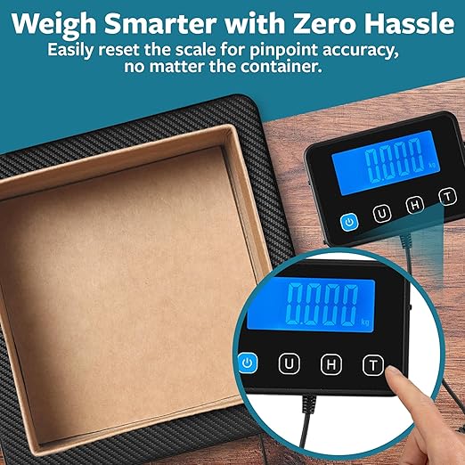 Smart Weigh Digital Shipping and Postal Weight Scale, 440LB x 0.1 oz, UPS UPost - Image 6