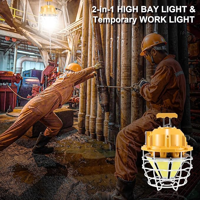 LED Temporary Work Light 250W 37500LM 5000K Daylight White High Bay led - Image 6