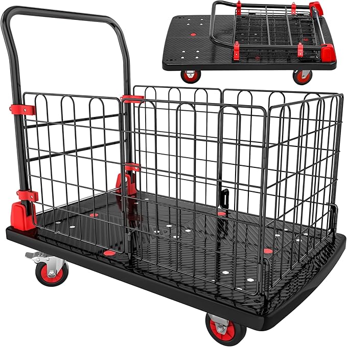 YITAHOME Platform Truck Cart by YITAHOME