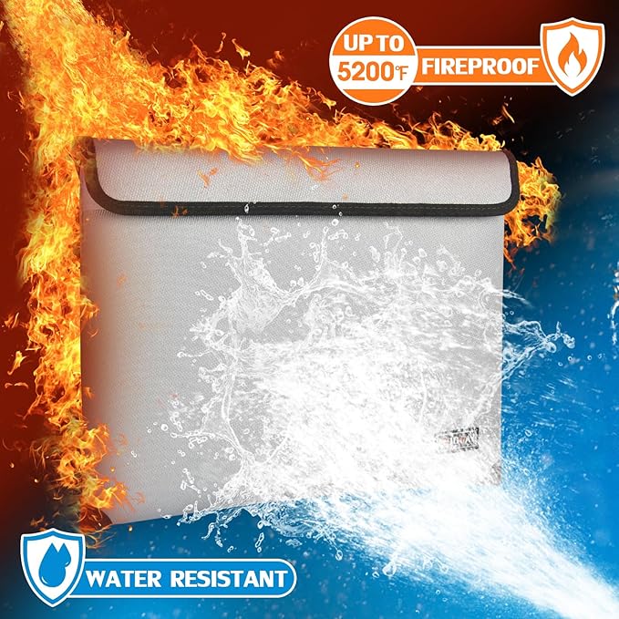 Waterproof Fireproof Document Bag - Image 2
