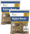 Upgrade Rubber Bands Size 32 700 Bands 1 lb Bag 2 Pack USA by UpgradeOfficeSupply
