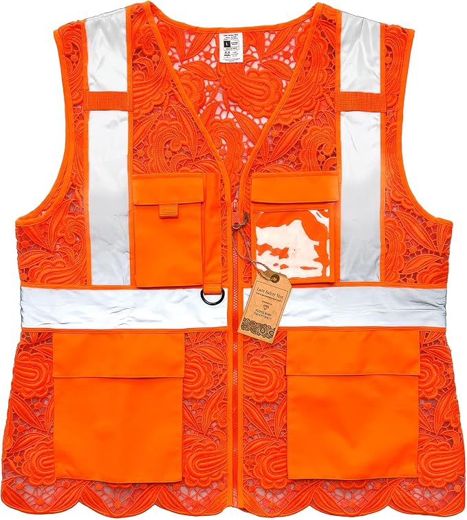 Lace-Mesh Safety Vest for Women & Men by TheOriginalLaceSafetyVest