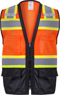 ProtectX 6 Pockets High Visibility Safety Vest by ProtectX
