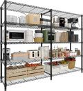 Garvee Metal Storage Shelves Heavy Duty Metal Shelving, 5-tier Wire Shelving by Garvee