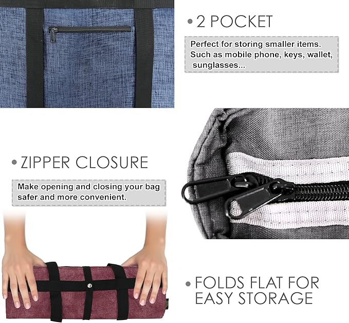 BeeGreen Cooler Bag Soft Leakproof Insulated Tote - Image 4