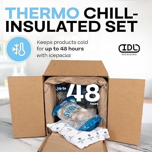 Insulated Thermal Shipping Boxes 16"x16"x16", Absorb Condensation – Ideal - Image 4