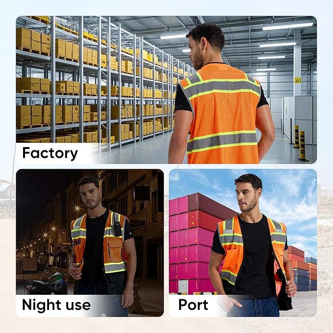 SRsafety High Visibility Vest, Security Vest - Image 6