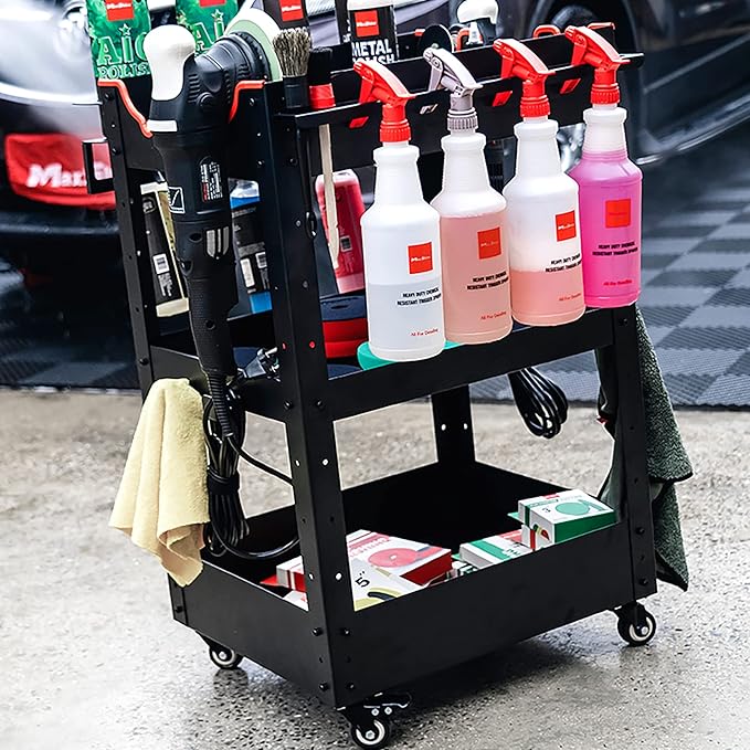 Maxshine Premium Rolling Detailing Cart - Image 2