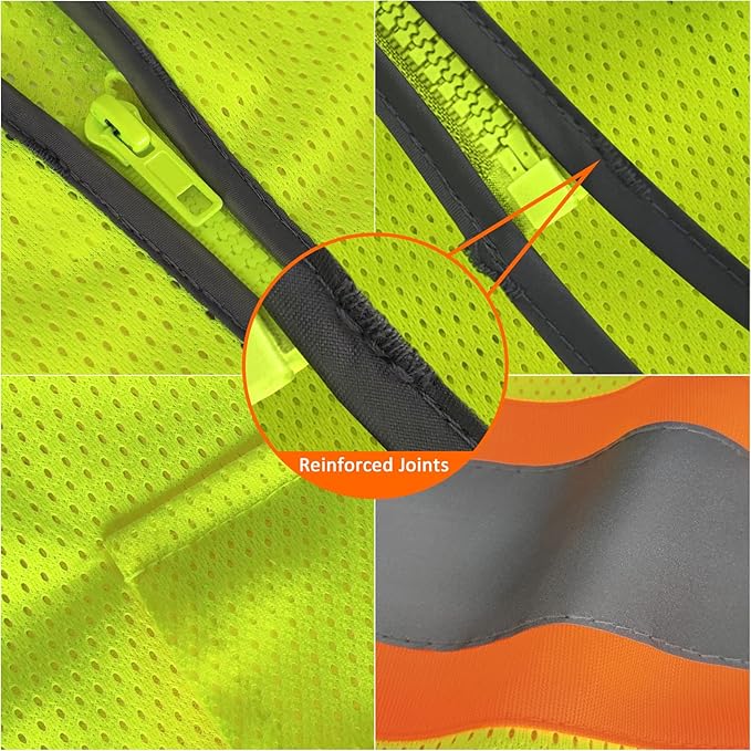 TCCFCCT Mesh Construction Safety Vest - Image 3