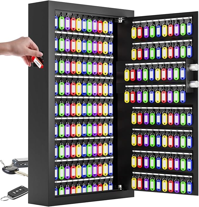 206 Keys Combination Lock Key Cabinet by Oepmoc