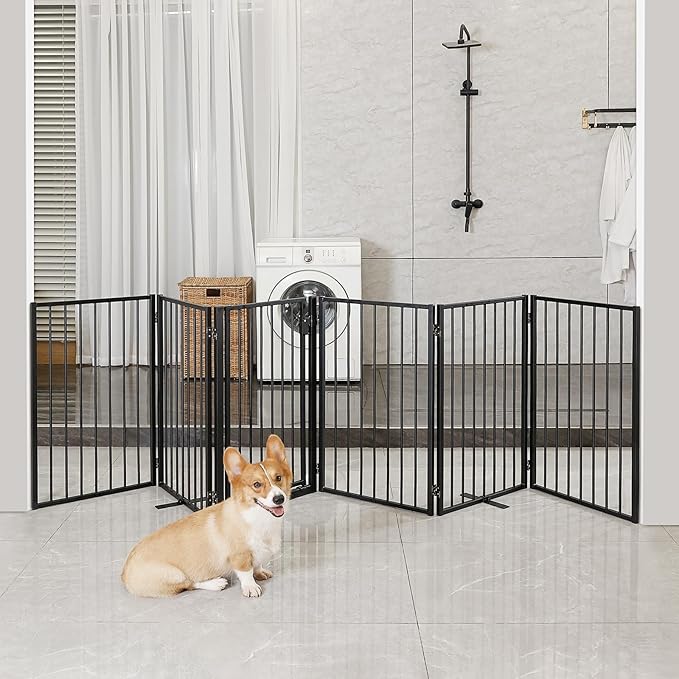 Metal Freestanding Dog Gates - Image 7