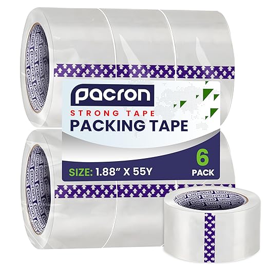 Clear Packing Tape by Pacron