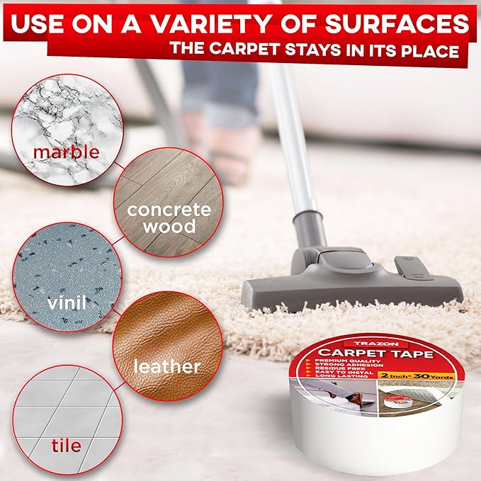 Trazon Carpet Tape Double Sided - Image 5
