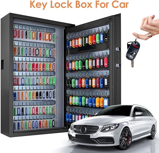 220 Position Large Key Lock Box Wall Mount - Image 4