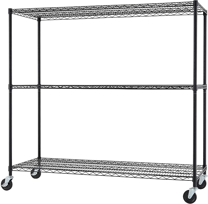Trinity Basics 3-Tier Adjustable Wire Shelving by TRINITY