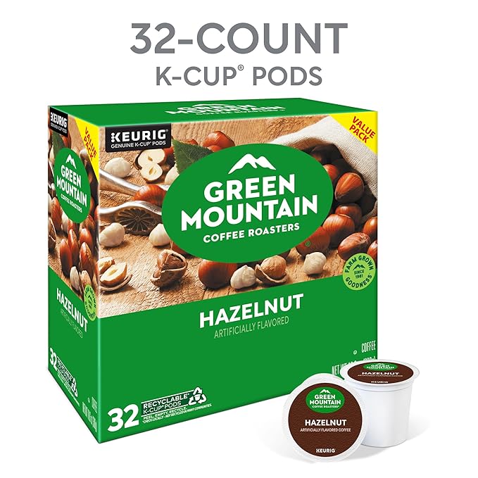Green Mountain Coffee Roasters Hazelnut Keurig Single-Serve K-Cup Pods - Image 3