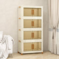 Plastic Stackable Storage Bins by Unknown