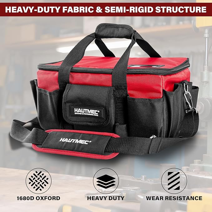 HAUTMEC 16-Inch Multi-Function Tool Bag - Image 3
