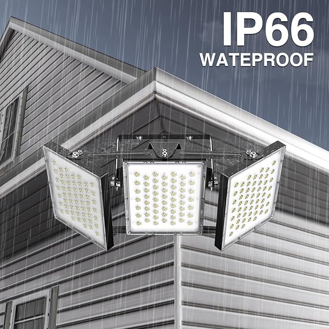 2025 Elite New Upgraded LED Flood Light Outdoor 450W 2 Pack 67500lm Stadium - Image 7
